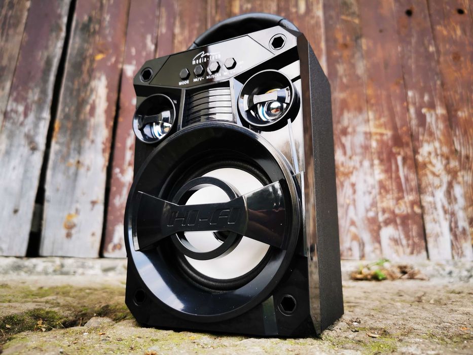 Boombox MP3 Radio Budowlane Wieża Kolumna Głośnik Subwoofer Bluetooth