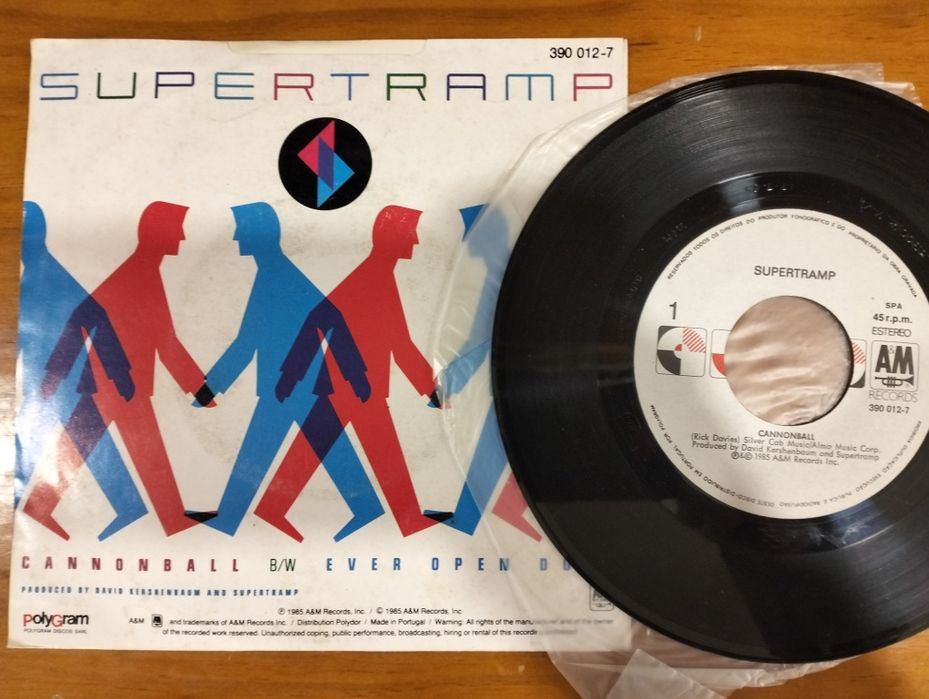 Disco de vinil single Supertramp