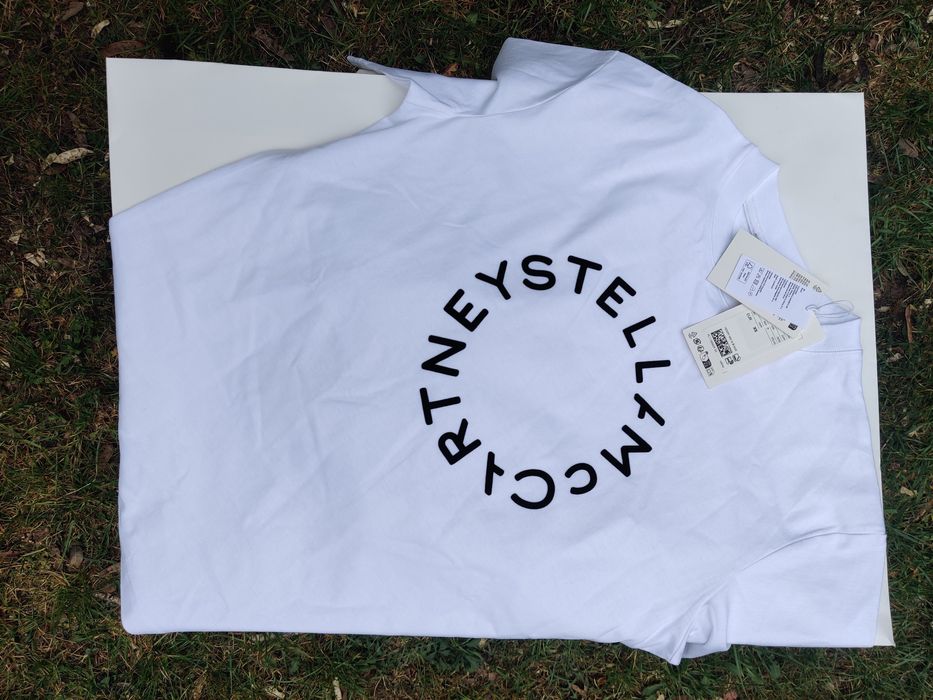 H&m x Stella McCartney koszulka tshirt biały XS