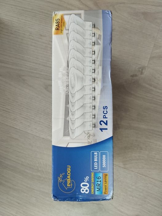 12 żarówek LED MR16  GU 10marki PIBAOGU.