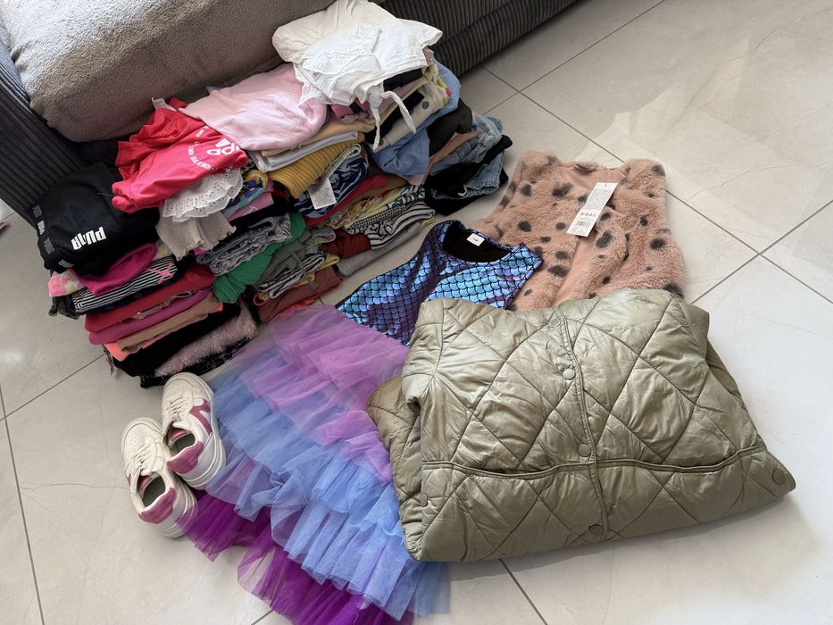 Paka zestaw ubran 122/128 cm