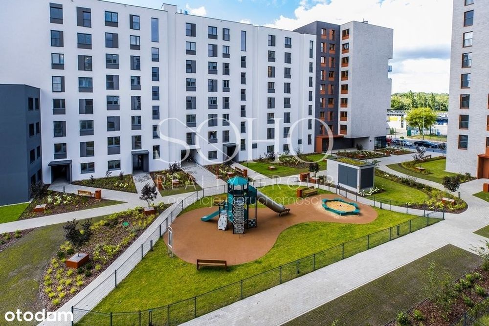 2 pokoje | 40,76 m² | 6. piętro | balkon