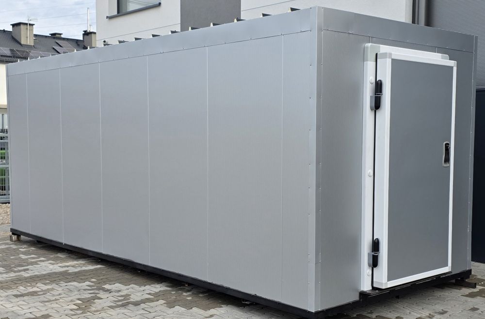 Komora Chłodnicza Zewnętrzna Stacjonarna Agregat Chłodniczy 2,4x6,0