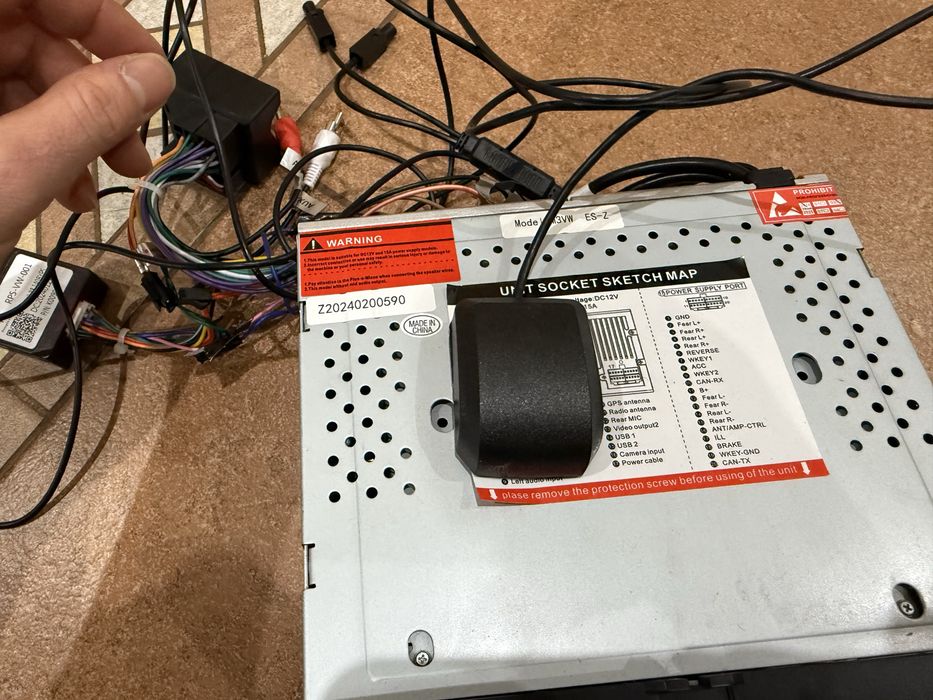 Radio 2 din Golf Tiguan Passat