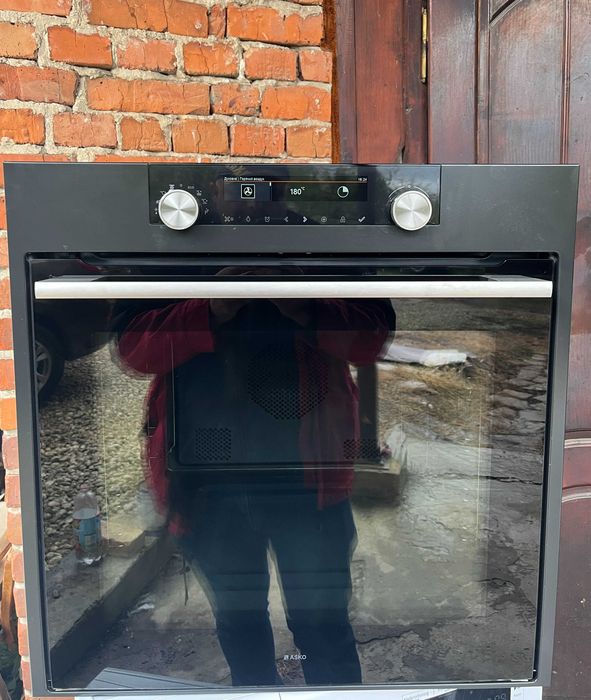 2019рік Духовка Asko OP8687А духовой шкаф ру меню піроліз