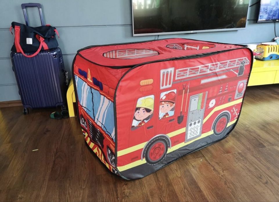 Namiot dla dzieci Strażak wóz strażacki