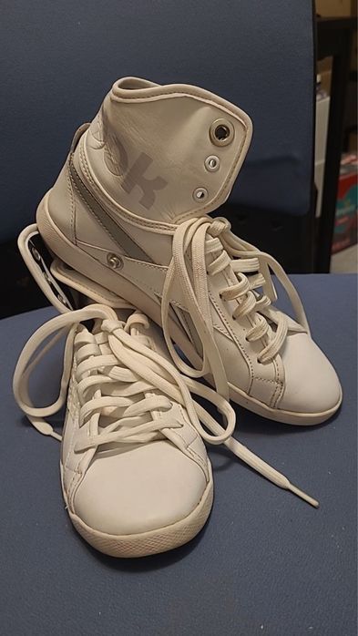 Wysokie skórzane sneakersy Reebok Top Down hip-hop