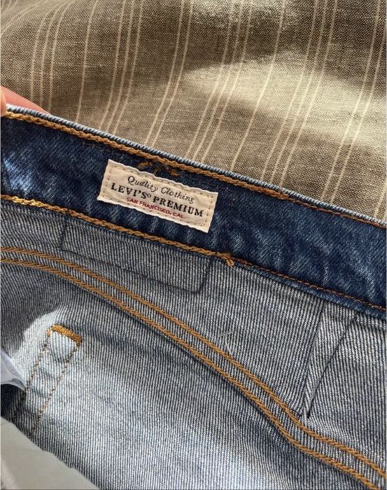 Жіночі джинсові шорти батал Levi's