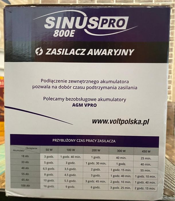 ДБЖ Volt Polska SINUS PRO 800 E