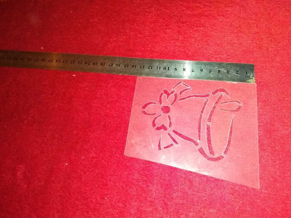 Новогодние трафареты