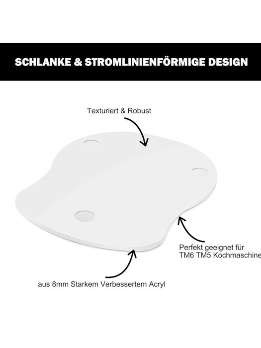TM6 TM5 deska ślizgowa akrylowa – szybkie przesuwanie deska do robota