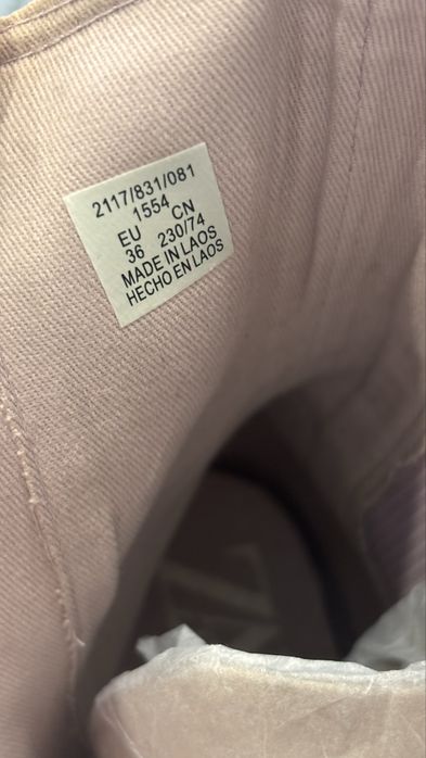 Продам черевики Zara для дівчинки, б/в, розмір 36, в гарному стані