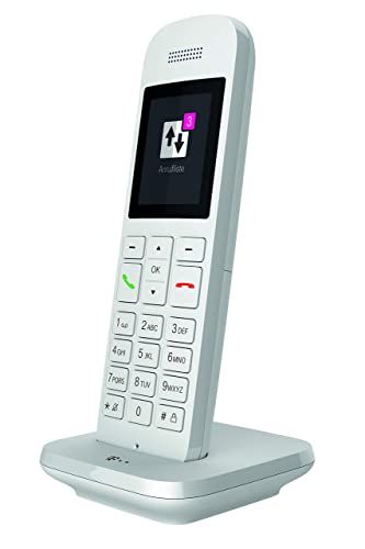 outlet gigaset speedphone 12 telefon dect biały bezprzewodowy lcd ekran