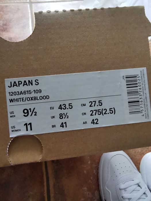 Męskie Sneakersy ASICS JAPAN S 1203A615-109 43,5 27,5 cm