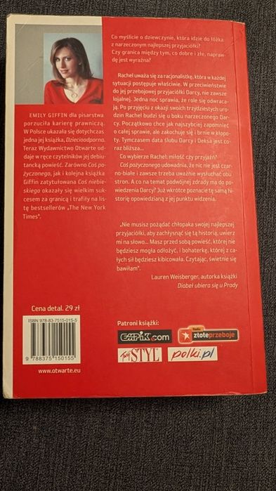 Emily Giffin, „Coś pożyczonego”.