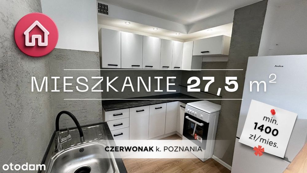 Najem lokalu mieszkalnego ul. Słoneczna 3/5 Czerwonak