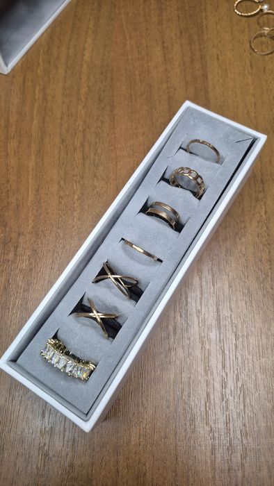 Набір каблучок біжутерія