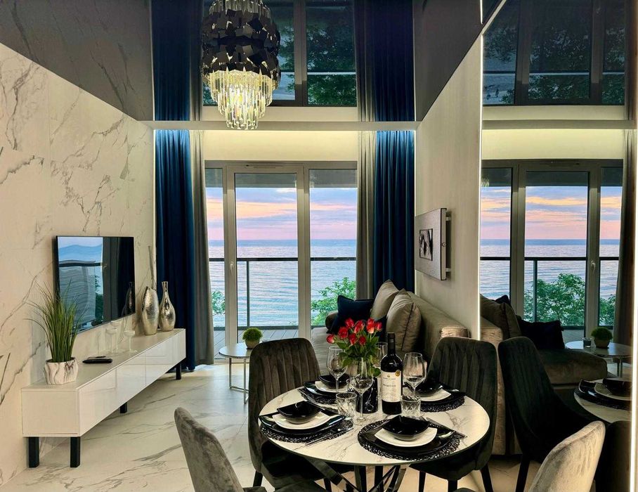 Apartament GRAY z widokiem na morze Nadmorski Luksus BEZPOŚREDNI WIDOK