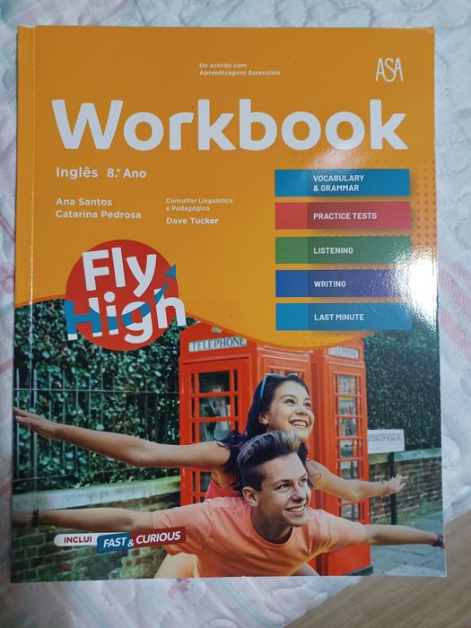 Livro fichas Inglês 8° Fly High - NOVO