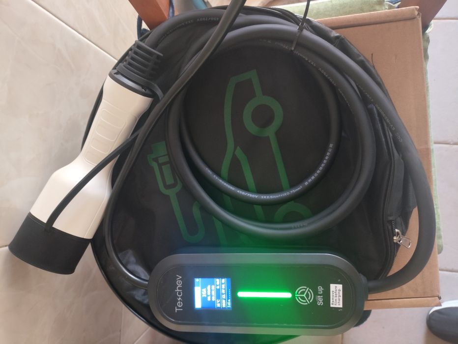EVSE até 16A carregamento eléctricos tipo 2