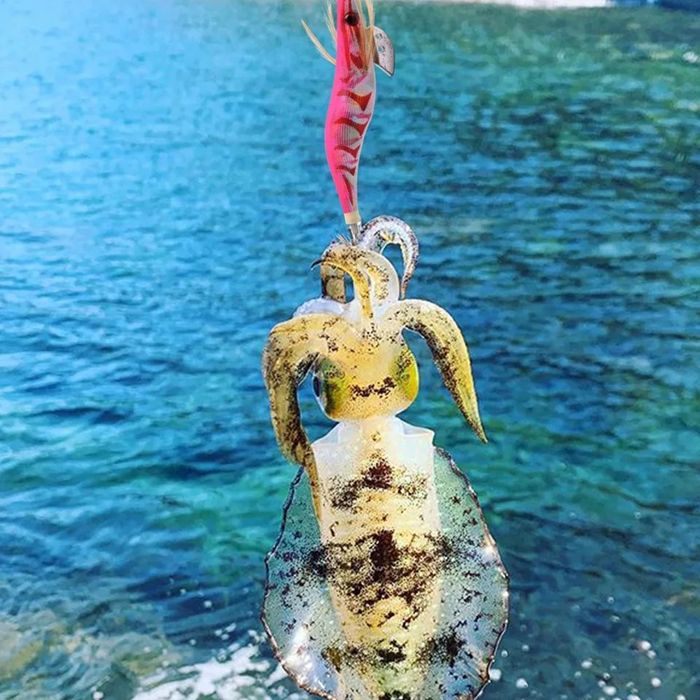 10 Palhaços pesca choco 3.0 fluorescente / ratling