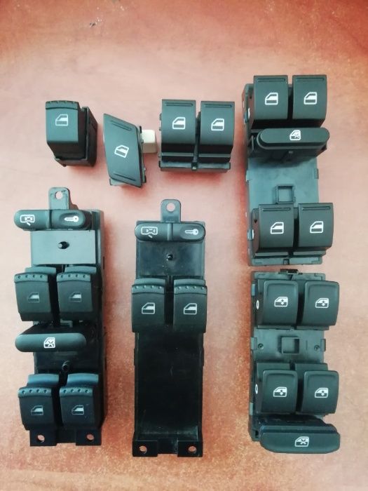 Кнопка стеклоподъемника, зеркала, skoda roomster octavia fabia SEAT