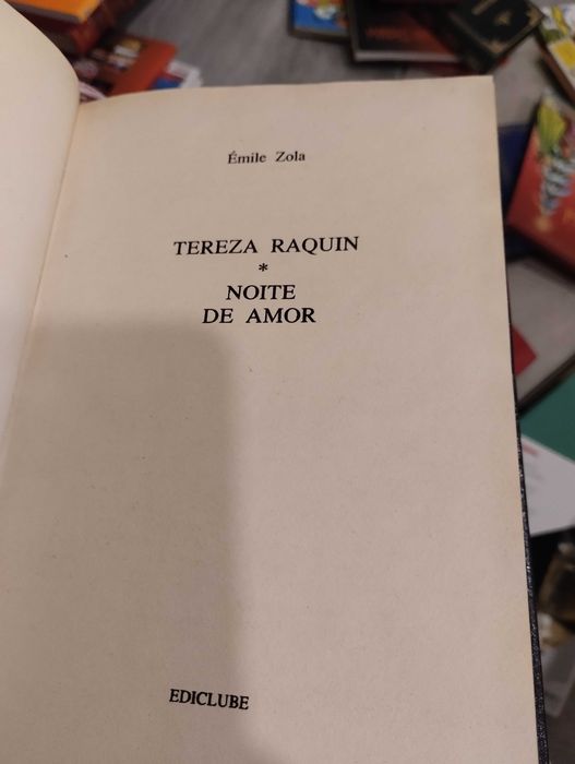 Emile Zola, Teresa Raquin, noite de amor