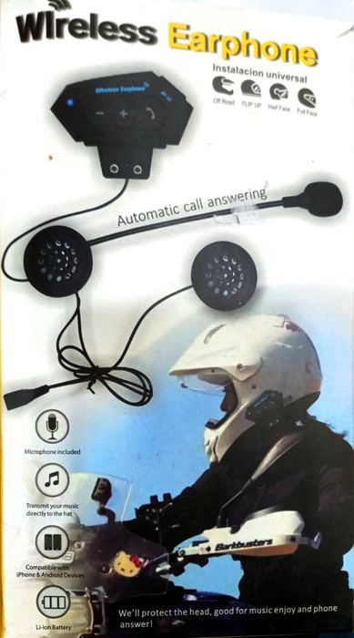 Interkom z bluetooth