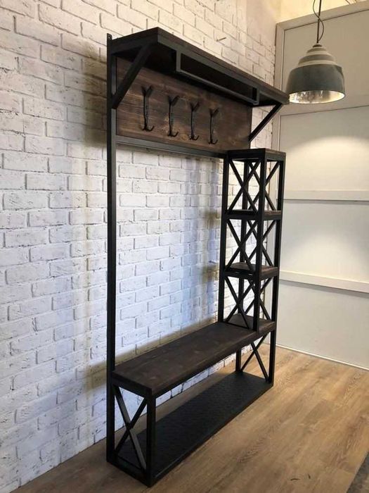 Меблі лофт. Меблі для барів. Офісні меблі. Стелаж. Прихожа. Стіл.