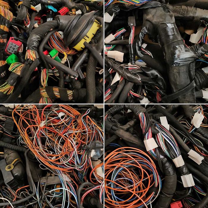 Skup wiązki samochodowej