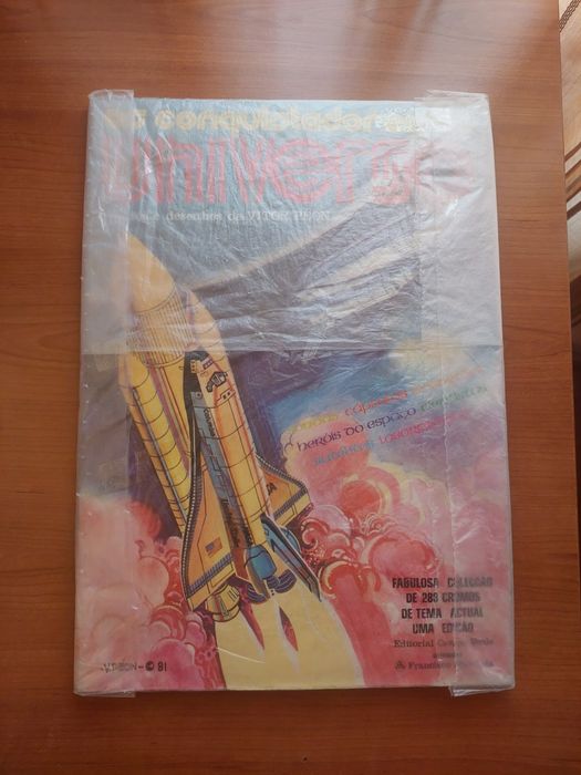 Caderneta cromos os conquistadores do universo como nova