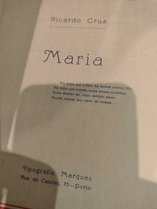 Maria - Ricardo Cruz