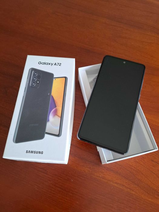 SAMSUNG A72, 128g  ( na embalagem com muito pouco uso )