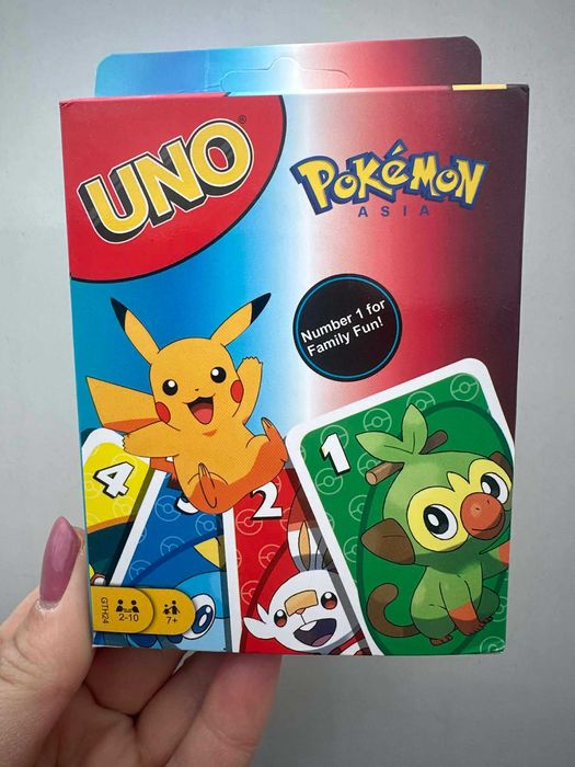 Gra Uno - Pokemon