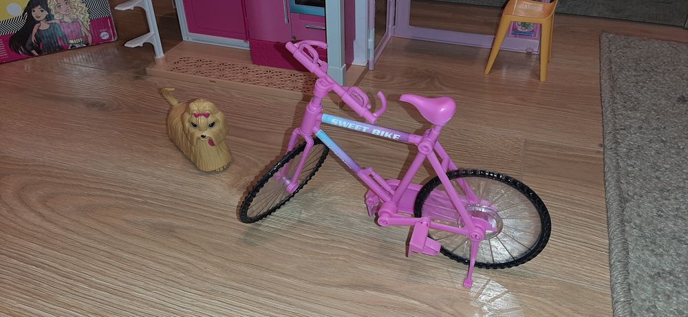 Domek barbie Rower i piesek. Stan idealny