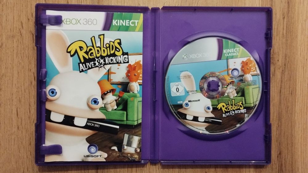 Gry Rabbids Alive&Kicking oraz Kinect Adventures