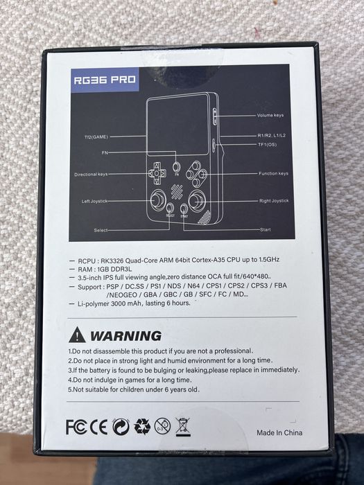 Consola retro com Leds 20 000 jogos