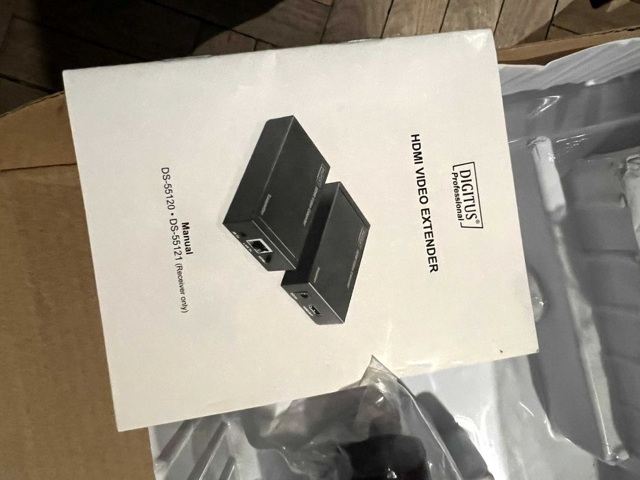 Extensor de vídeo HDMI via CAT 5 / IP com função IR