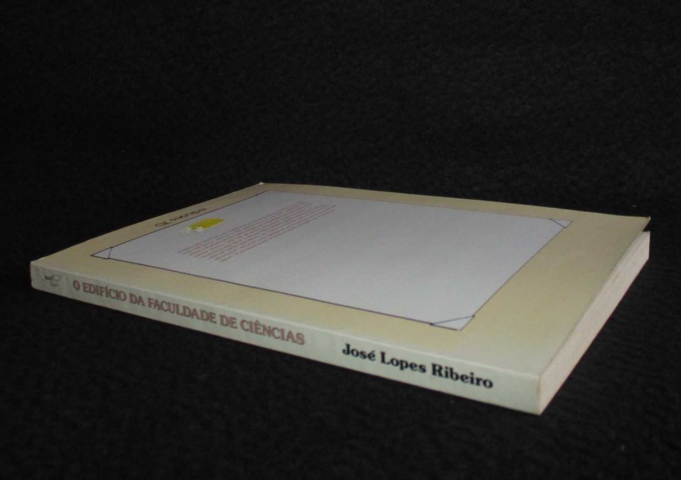 Livro O Edifício da Faculdade de Ciências José Lopes Ribeiro