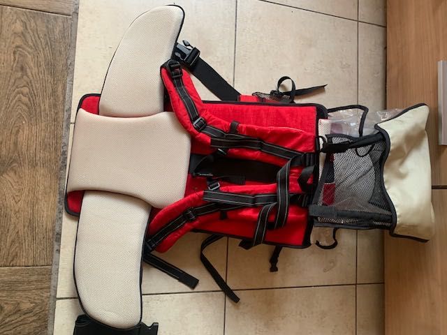 Nosidło nosidełko turystyczne dziecięce HOCO Sherpa do 15kg bezstelaża