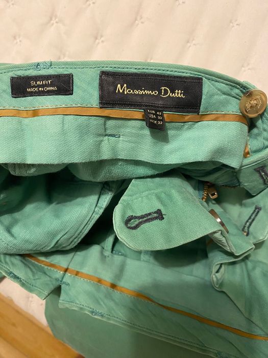 Calças Massimo Dutti - slim fit