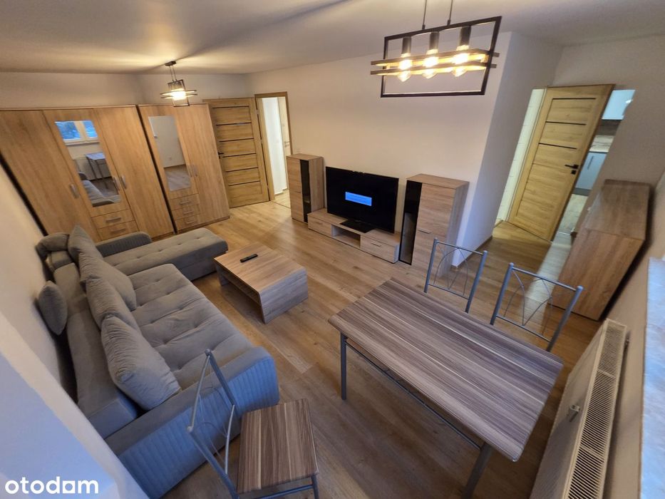 Urządzone mieszkanie parter blisko centrum