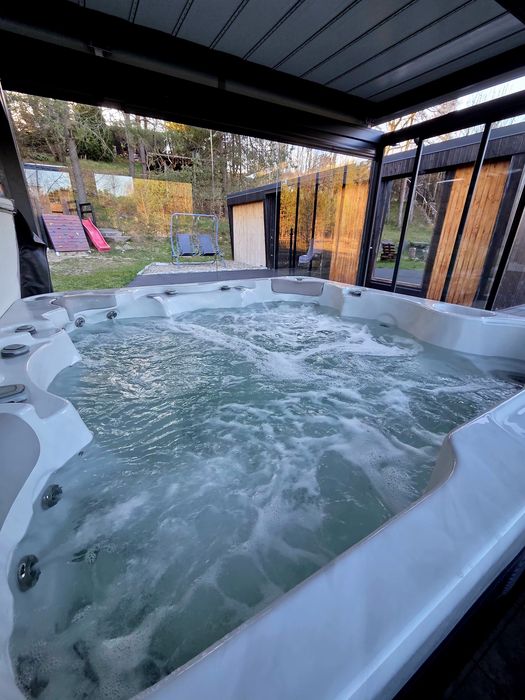Domek letniskowy, jacuzzi, sauna, grota solna, Kaszuby, na wyłączność - wszystko w cenie