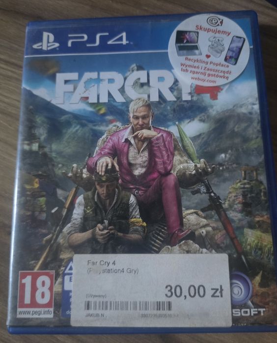 Far Cry 4 PS4 gra