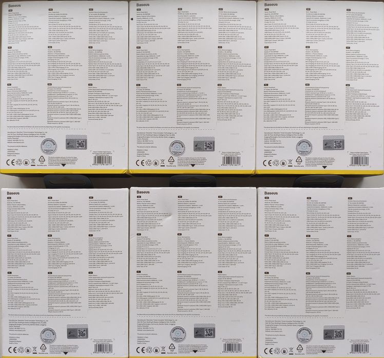 Power Bank 65W Baseus 30000Mah New запакований колір White (білий)