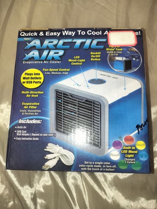 Портативний міні кондиціонер Rovus Arctic Air Ultra