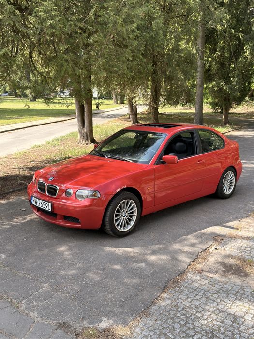BMW E46 Compact, ORI 325Ti Japan Rot z VIN!,M-pakiet,zdrowy ze znaną historią