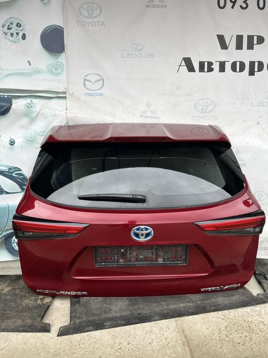 Toyota Highlander 2019-2025 кришка багажника ляда