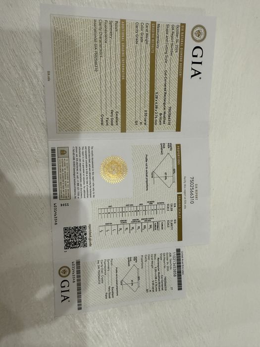 Каблучка з натуральним Діамантом