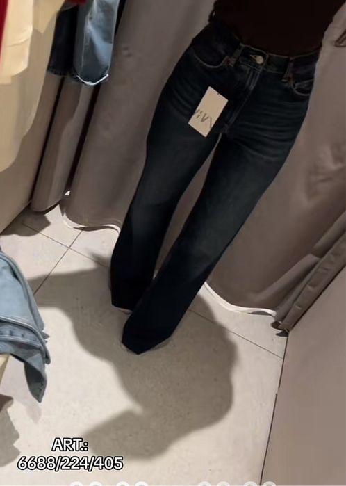 Джинси Zara wide leg, high waist, 36 розмір